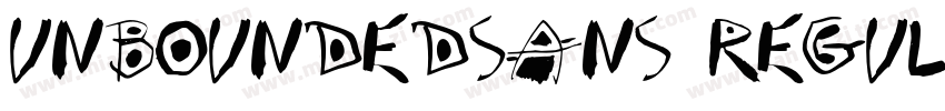 unboundedsans regula字体转换